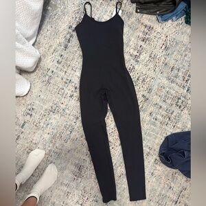 ALO Yoga Black Women's Airbrush One and Done Onesie